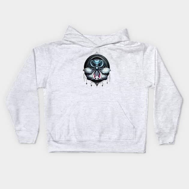 M16 Moth Series Kids Hoodie by Xie